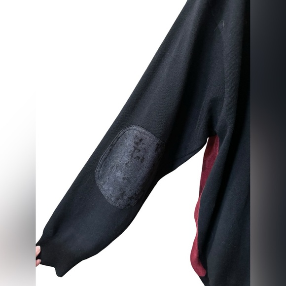 Michael Irvin 88 Vintage Full Zip Sweater Red Black Velvet Patches Mens Size XXL - Picture 6 of 8